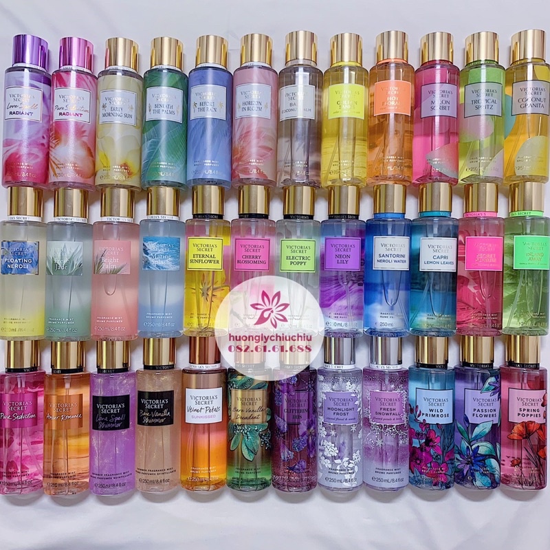 Body mist Victoria's secret 250ml xịt thơm toàn thân
