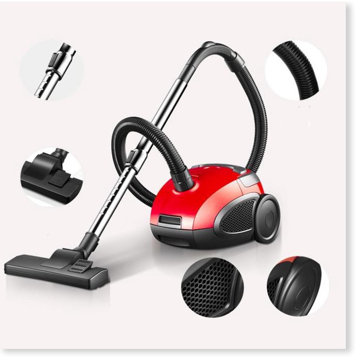 ⚡ Máy hút bụi công suất lớn JK Model 2004 2000W Loại có bánh xe di động sử dụng cho mọi gia đình