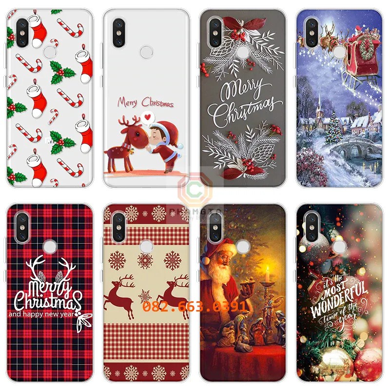 Ốp lưng Xiaomi Note 6/ Note 6 pro dẻo in hình giáng sinh