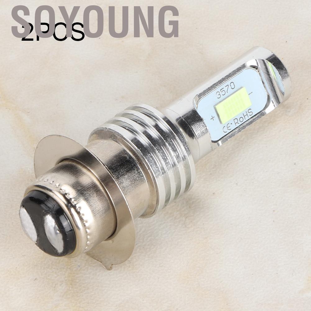 Set 2 Đèn Led Sương Mù 12-24v H6 / Pisd 80w 8000k