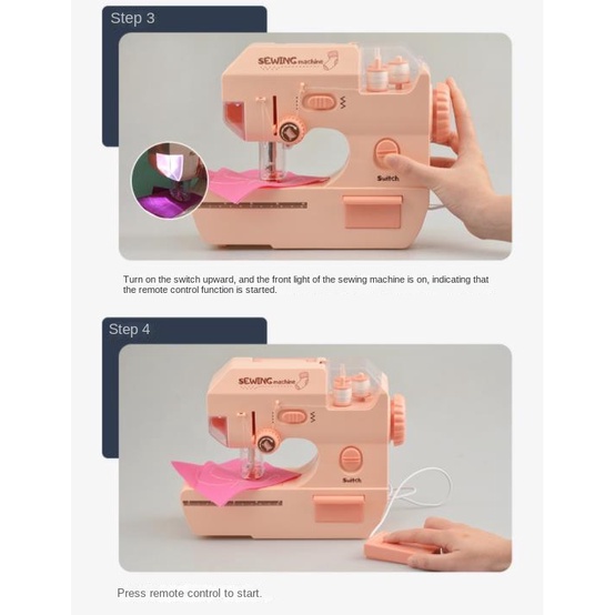 Đồ Chơi Máy May Điện Tử Mini Dễ Thương Tương Tác Giữa Cha Mẹ Và Bé