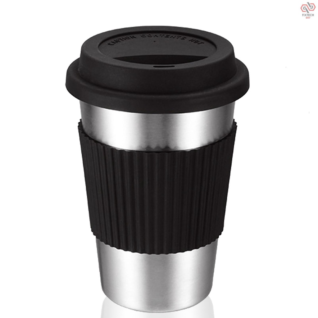 300ml Stainless Steel Vacuum Insulated Tumbler Cup with Lid Coffee Mug Insulated Travel Mug for Coffee Beer Keep Drinks Steaming Hot or Ice Cold