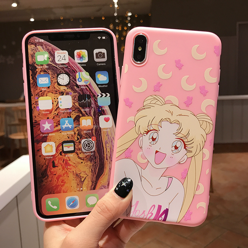 SAILOR MOON Ốp Lưng Silicone In Hình Thủy Thủ Mặt Trăng Thời Trang Cho Oppo A3 A5 / A3S A7 / A5S / Ax7 A37 / Neo9 A39 / A51 / F3Lite A59 / A59S / F1S A71 A73 / A79 / F1S A77 A79 A83 / A1 / F11Lite A52 / A72 / A92 A53