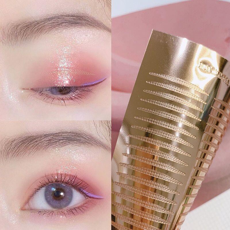 ✨✨Hanbel Dây Ren Đôi Mắt Hai Mí Với Túi Lưới Mắt Vô Hình Làm Sưng Đôi Mắt Một Đôi