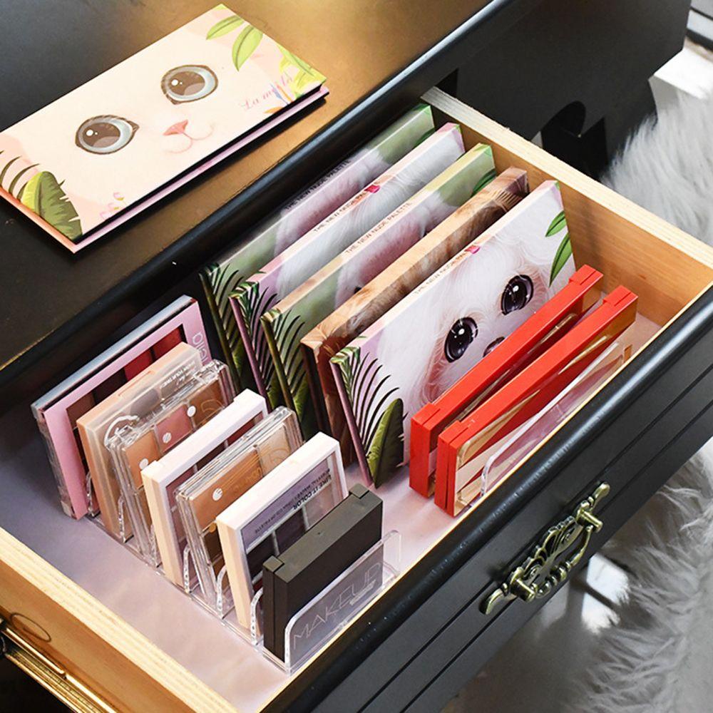 Hộp Đựng Phấn Trang Điểm SHOUKEY Trong Suốt Nhỏ Gọn Tiện Dụng Giá Đỡ