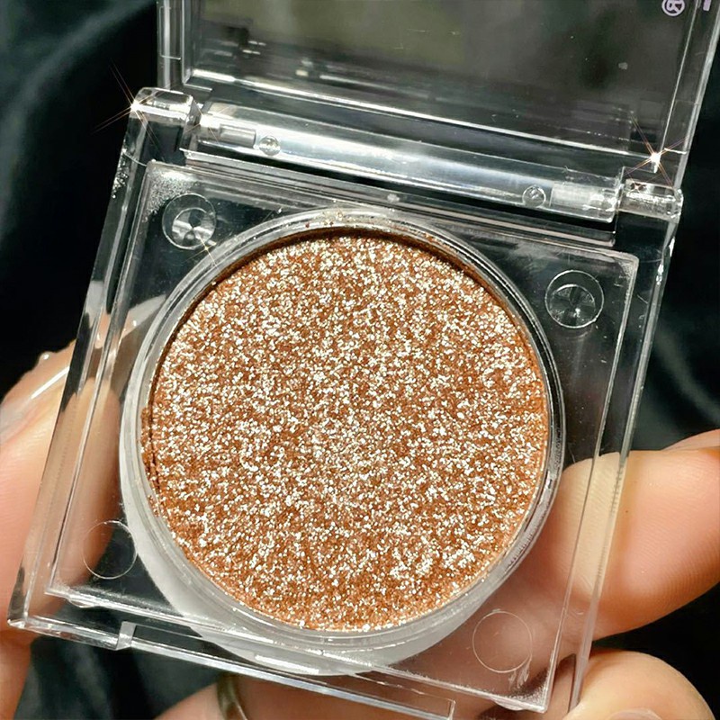 Bảng Phấn Mắt Ánh Ngọc Trai Siêu Sáng Trang Điểm Có Thể Sử Dụng Với Độ Bóng Cao Và Không Trang Điểm