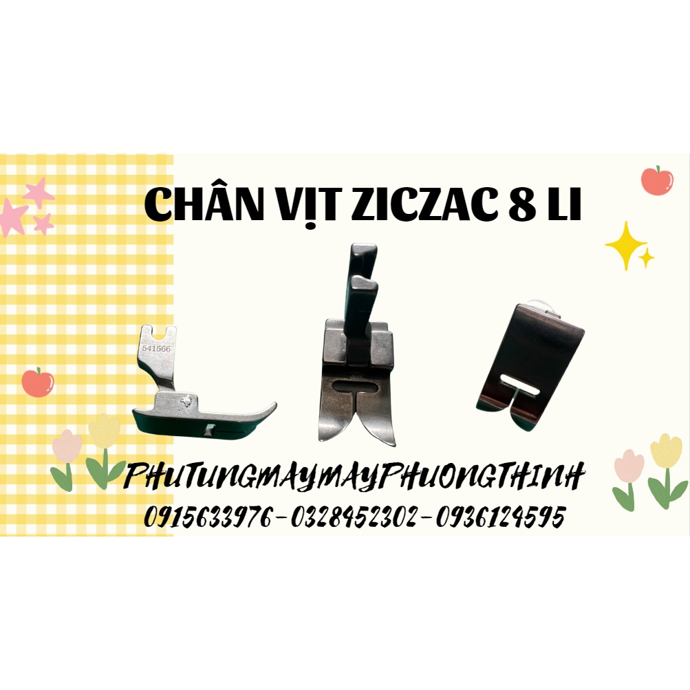 CHÂN VỊT ZICZAC 8 LI