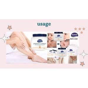 Kem dưỡng da Redwin Vitamin E Cream Úc 300g nuôi dưỡng da mềm mịn giảm khô ráp giảm nếp nhăn Linh Giang chính hãng