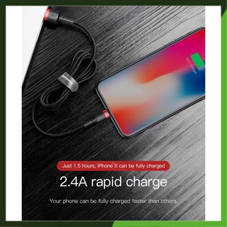 [ Hàng Chính Hãng ] Cáp sạc nhanh Baseus Cafule chân iPhone - Micro - Type C