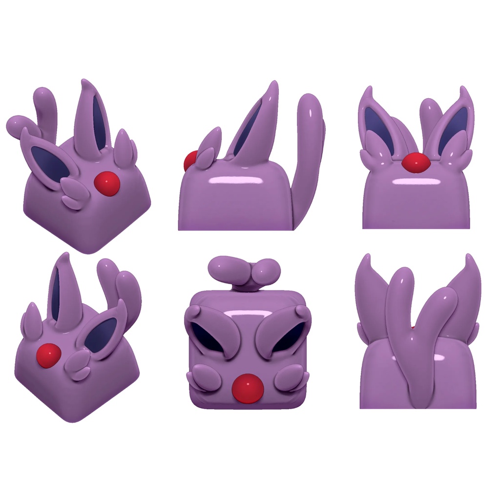 EEVEELUTIONS VOL 2 KEYCAPS COLLECTION