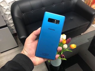 Skin Dán Samsung Note 8 Xanh Wave imei