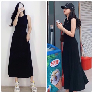 ĐẦM MAXI BA LỖ (KÈM VIDEO HÌNH THẬT)