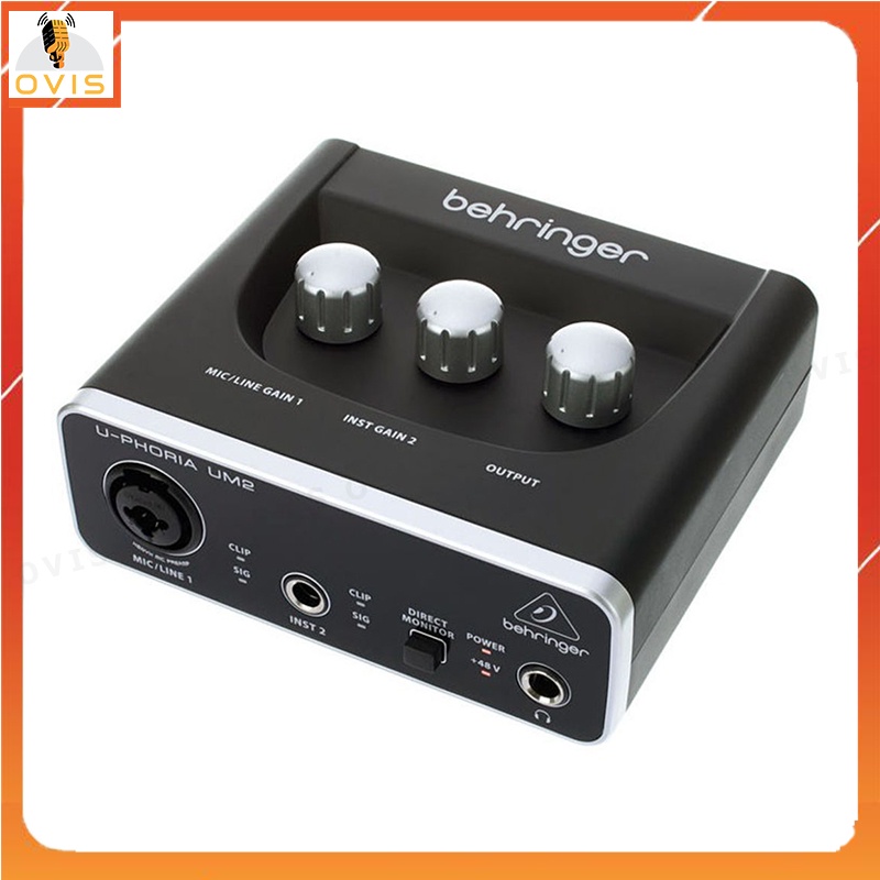 Behringer U-Phoria UM2 - Sound Card Thu Âm Và Làm Nhạc