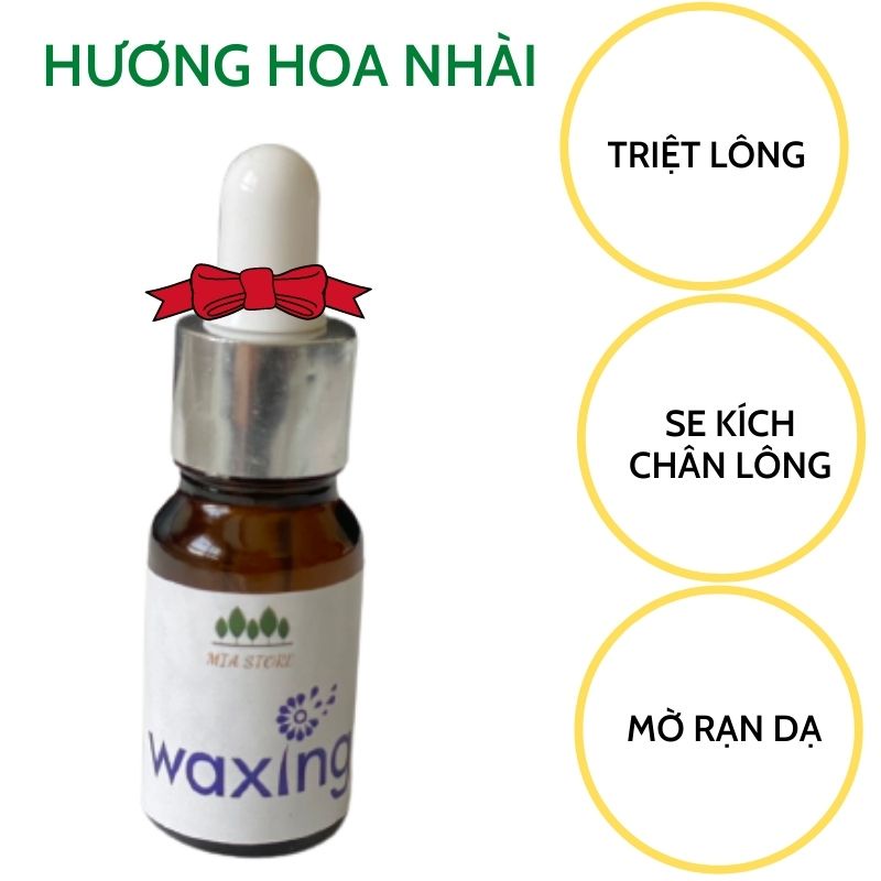 Mỡ trăn hoa nhài triệt lông, mờ rạn xoa khi bỏng-sau khi wax lông làm mờ sẹo chậm quá trình mọc lông triệt lông 10ml