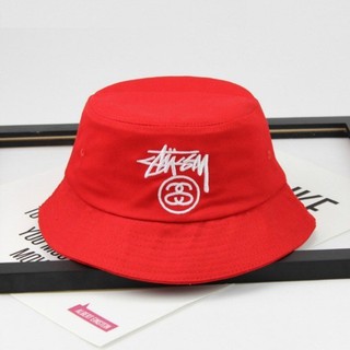MŨ NÓN TAI BÈO NÓN BUCKET STUSSY MÀU ĐỎ