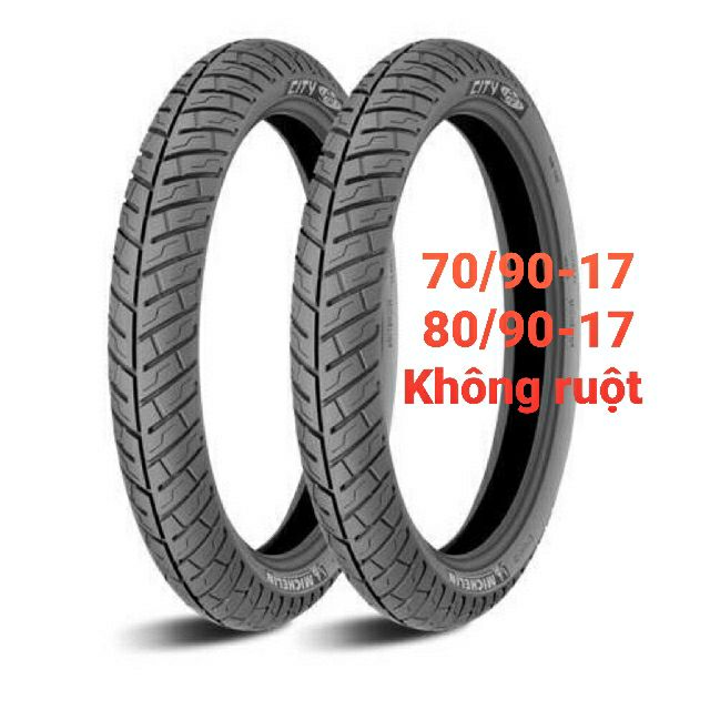 Cặp vo Michelin City Pro 70 + 80-17 không ruột