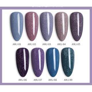 Sơn gel As nhọn đỏ set AMJ chuẩn màu chính hãng