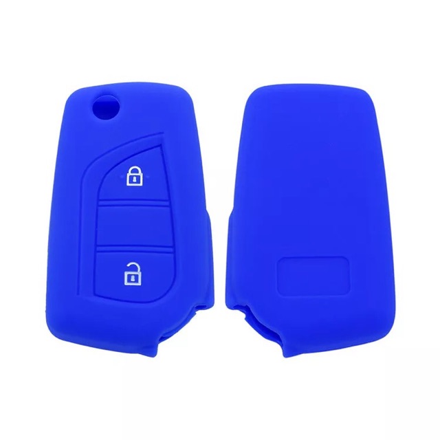 Bao silicone khóa remote mẫu gập Toyota