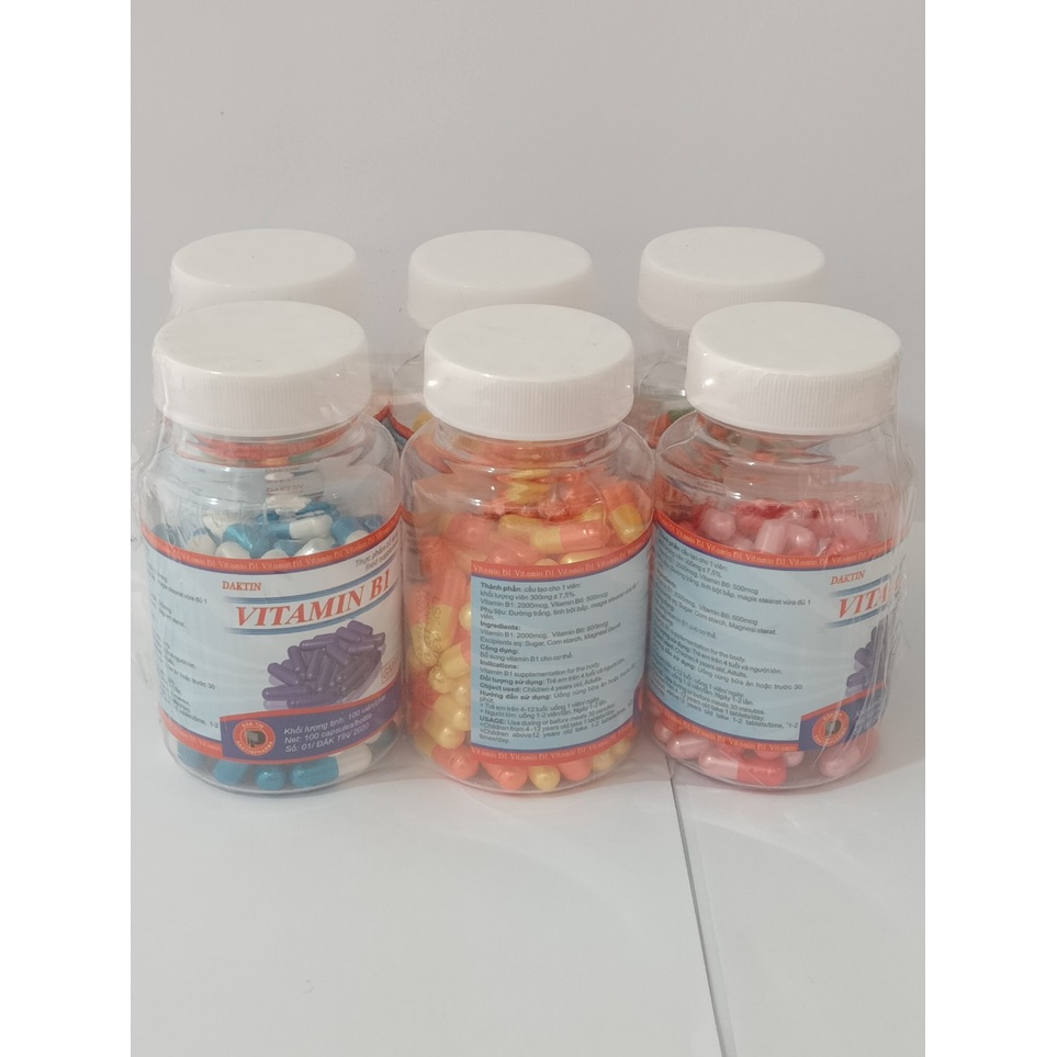 Viên uống VITAMIN B 1 Chai 100 viên