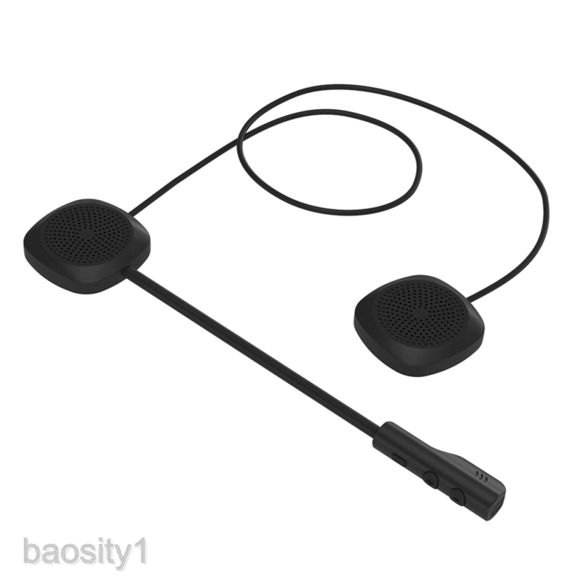Tai Nghe Bluetooth 5.0 Gắn Mũ Bảo Hiểm Kèm Phụ Kiện
