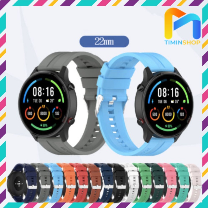 Dây đeo Xiaomi Mi Watch/ S1/ S1 Active/ Haylou LS05/ RT LS05S/ RT2 LS10 (DGT)