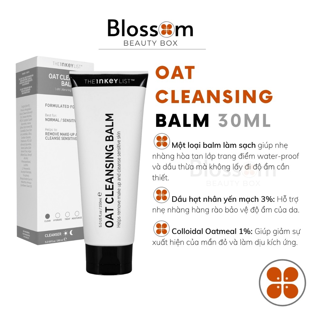 the inkey list oat cleansing balm sephora