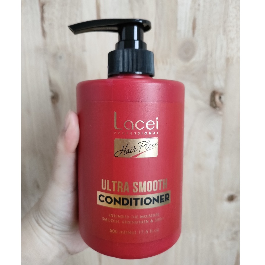 DẦU XÃ GIÀU DƯỠNG CHẤT LACEI ULTRA SMOOTH HAIR PLEXX 500ML ĐỎ