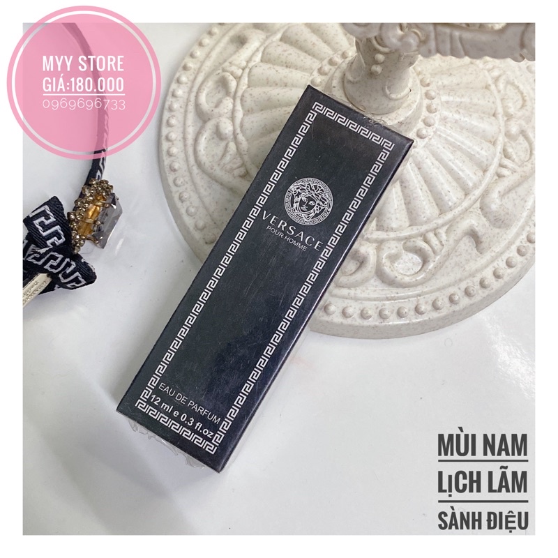 [Cực Thơm]TINH DẦU nam VERSACE 12ml dạng lăn