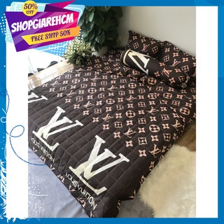 Bộ ga gối 3 món Poly 1M2X1M9 chọn mẫu trên bài đăng sgr03