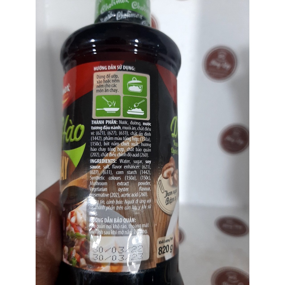 Dầu hào chay cholimex