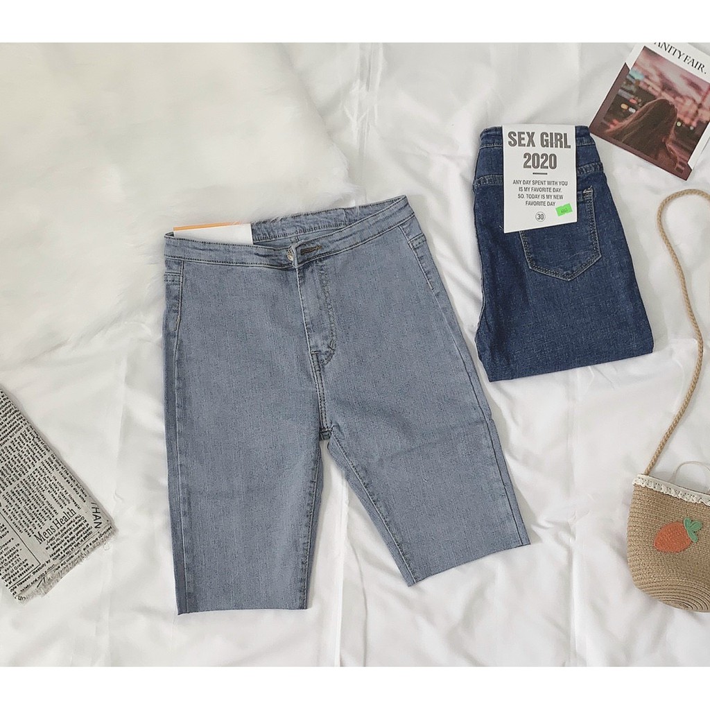 QUẦN JEANS NỮ LỬNG ĐƠN GIẢN