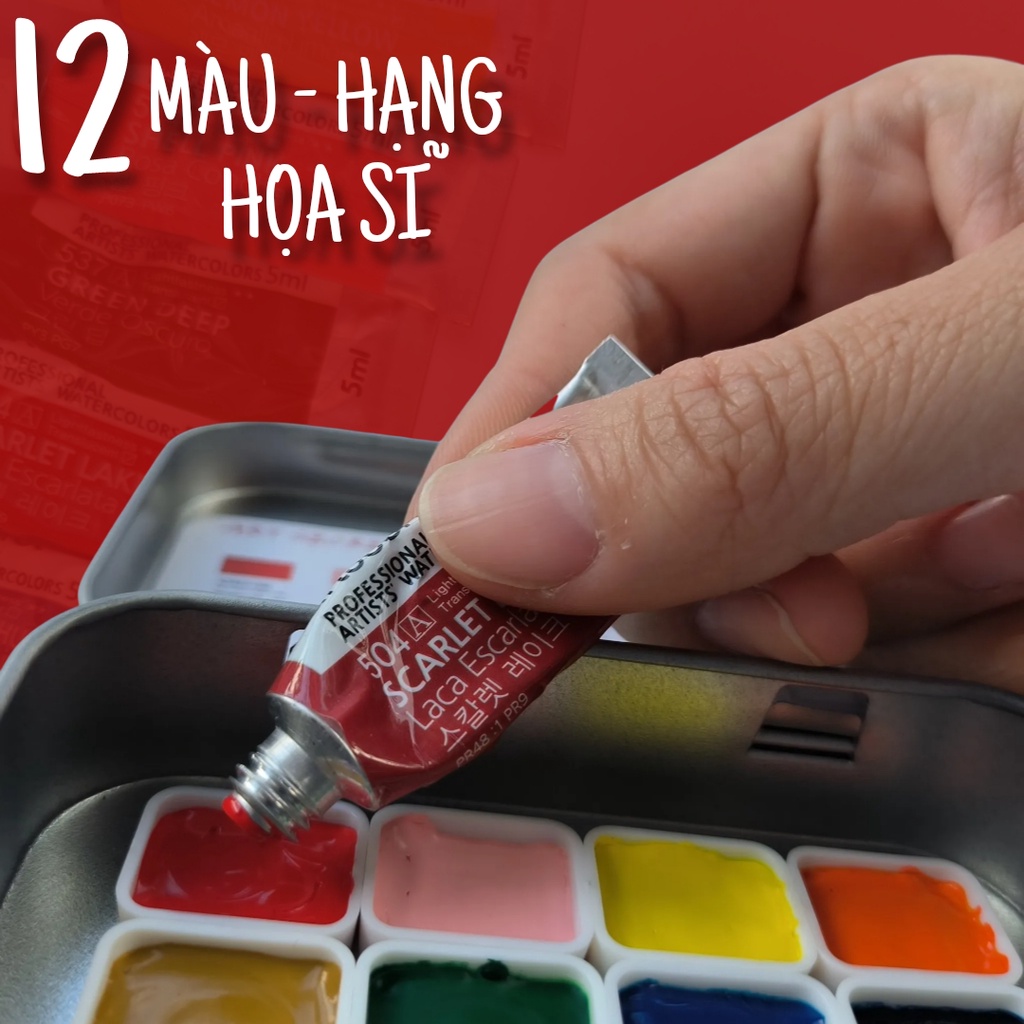- Bộ màu nước  Art Secret - Talent Customize