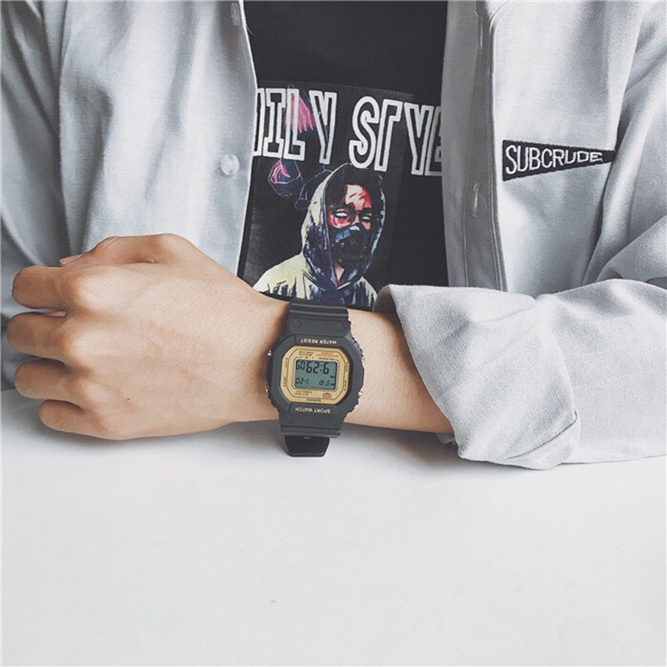 [Mã FAMAYFA2 giảm 10K đơn 50K] ĐỒNG HỒ NAM NỮ SANOSI VUÔNG THỂ THAO ĐIỆN TỬ D359 CẶP ĐÔI CAO CẤP | BigBuy360 - bigbuy360.vn