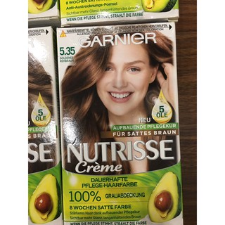 THUỐC NHUỘM TÓC GARNIER NUTRISSE CREME 100% PHỦ BẠC