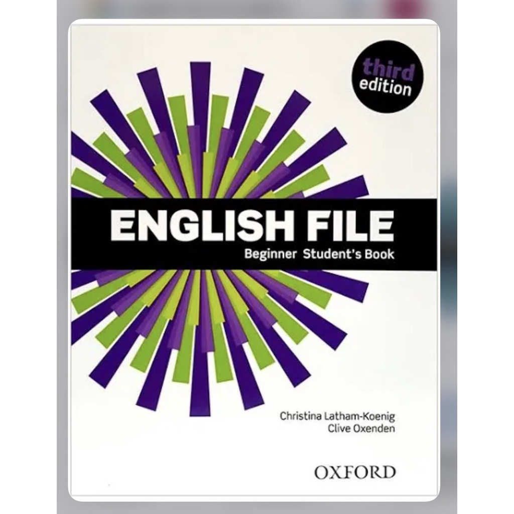 Sách - English File (3rd Edition) Beginner Student's Book &amp; Work Book