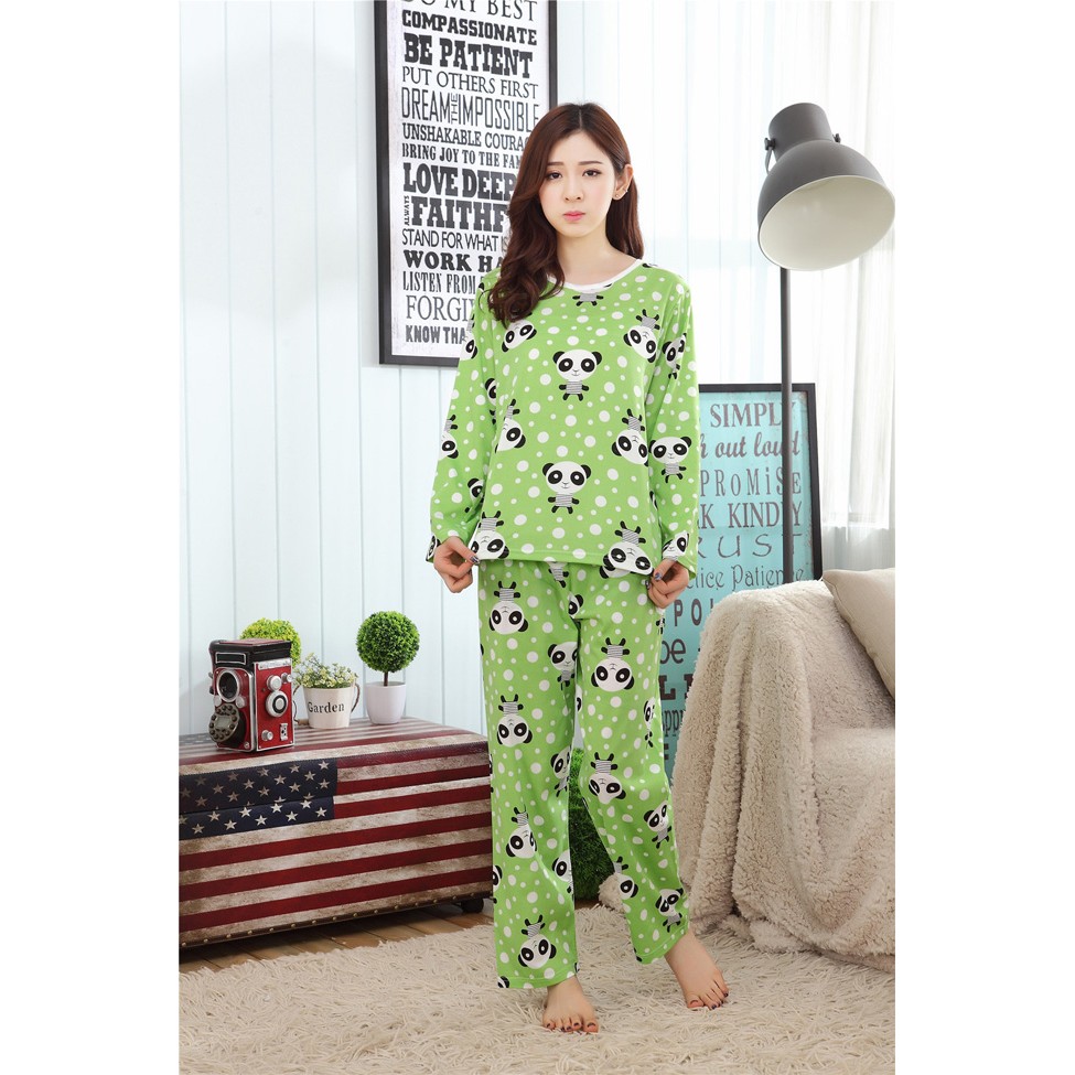 Đồ Mặc Nhà Đẹp Panda Chấm Bi - MS446