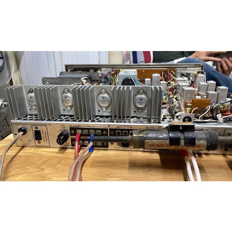 Amply Fisher 800T đẹp xuất sắc sò -7