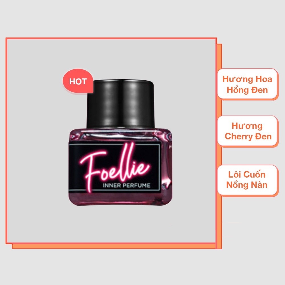 Nước hoa vùng kín giúp vùng kín luôn thơm tho, quyến rũ Foellie Eau De Innerb Perfume 5ml