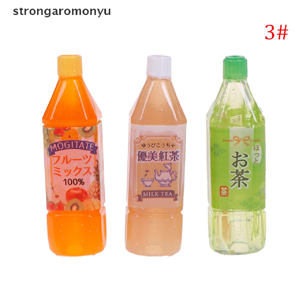 Set 3 Chai Nước Sốt / Sô Cô La Tỉ Lệ 1: 12 Dùng Trang Trí Nhà Búp Bê