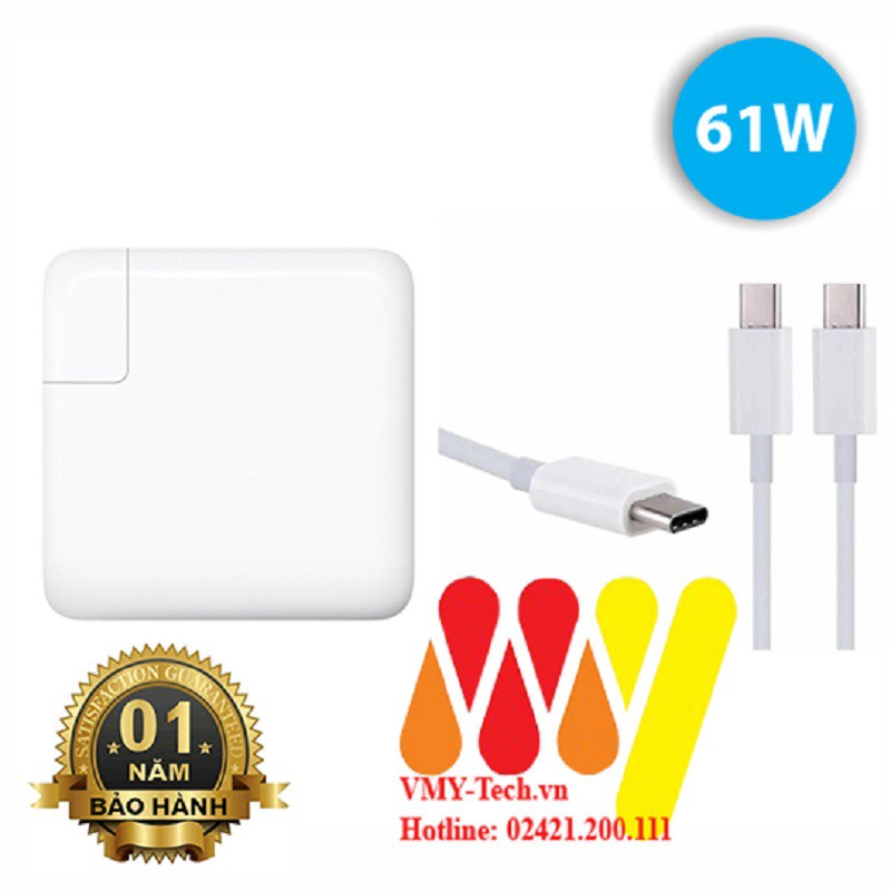 Sạc Laptop Type C 61W Apple Macbook MJ262 Adapter