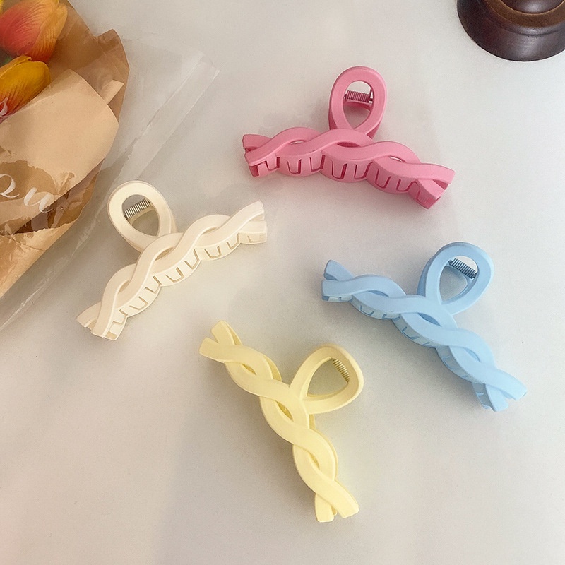 Kẹp Tóc Hình Cá Mập Màu Macaron Phong Cách Hàn Quốc Thời Trang Cho Nữ