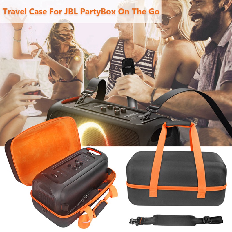Túi EVA cứng đựng loa JBL PartyBox On-The-Go có dây đeo tiện dụng