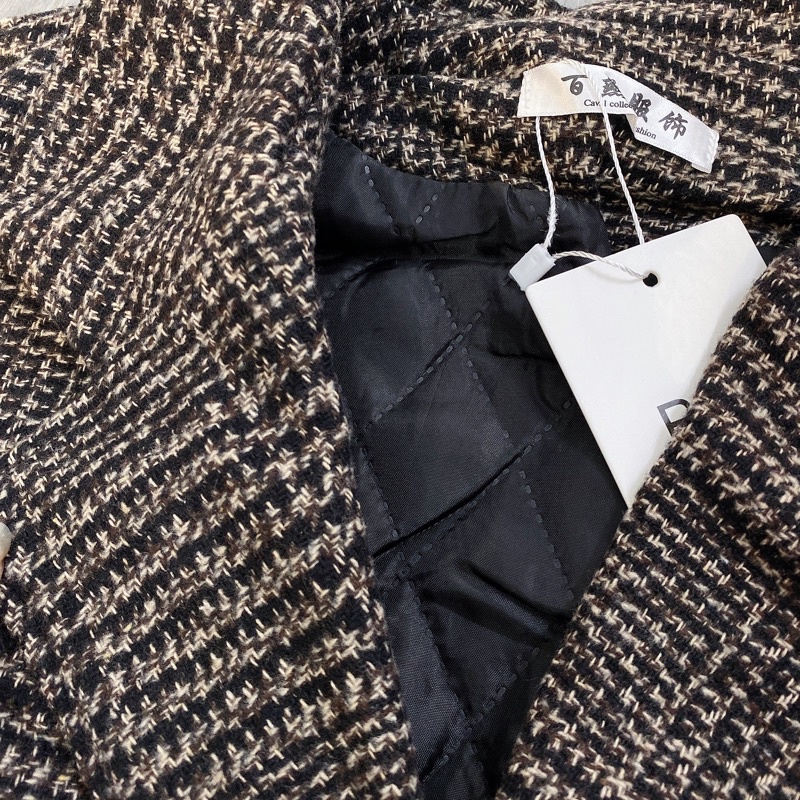 Áo Dạ Dày Caro vintage form to #618 1681145 hàng quảng châu