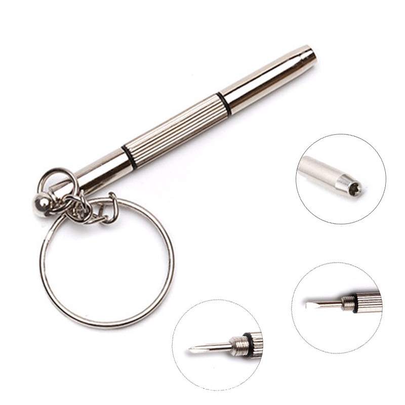 Set 2 cái tua vít mini vặn và sủa chữa kính mắt, đồng hồ