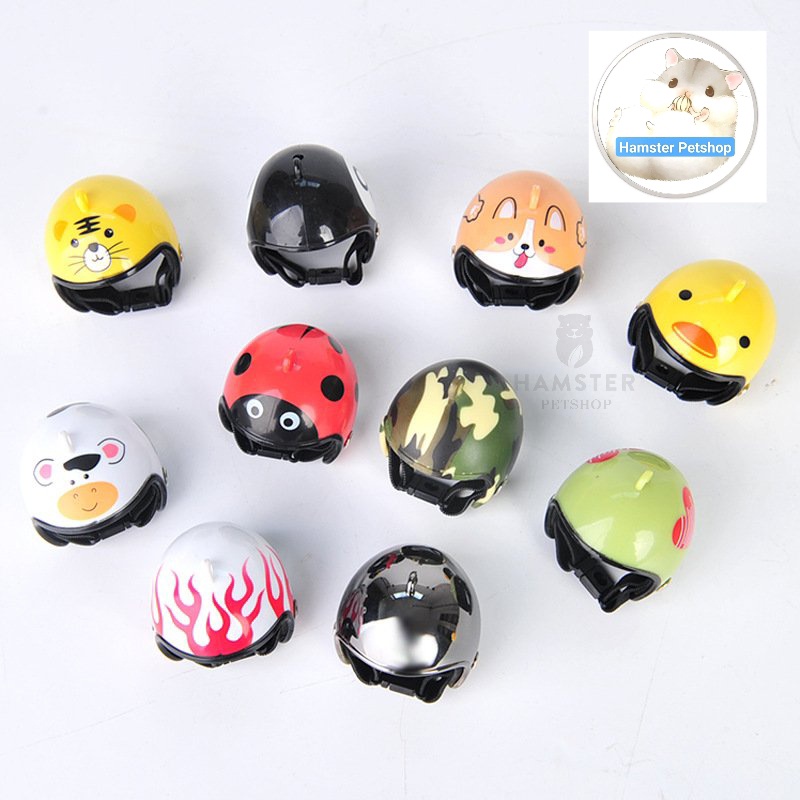 Mũ bảo hiểm cho Hamster, chim,  gà