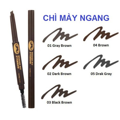Chì kẻ mày Lovely Meex Design My Eyebrow Pencil