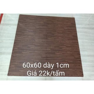 thảm xốp ghép lót sàn nhà khổ 60x60cm dày 1cm thanh lý 19k