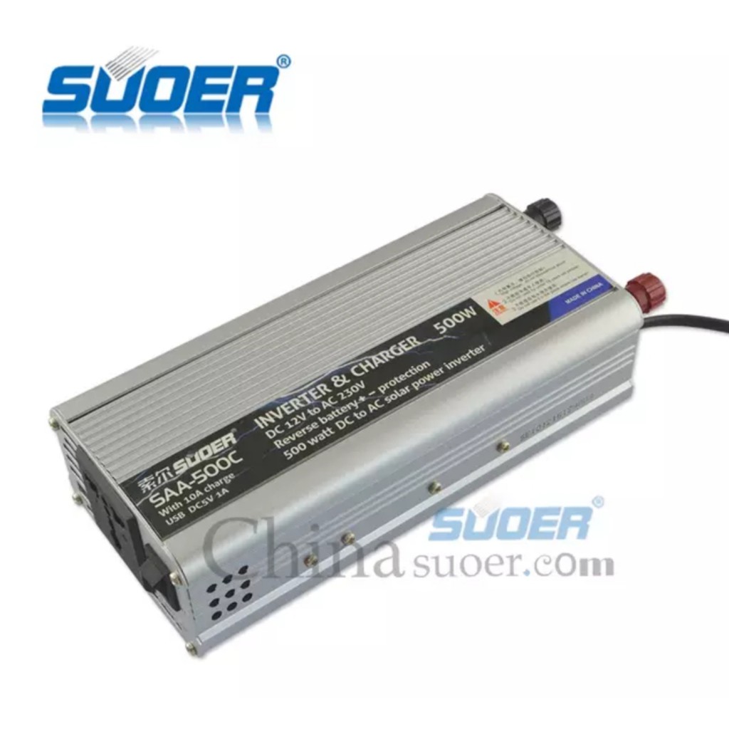 Máy kích điện 500W có sạc 10A - SAA-500C