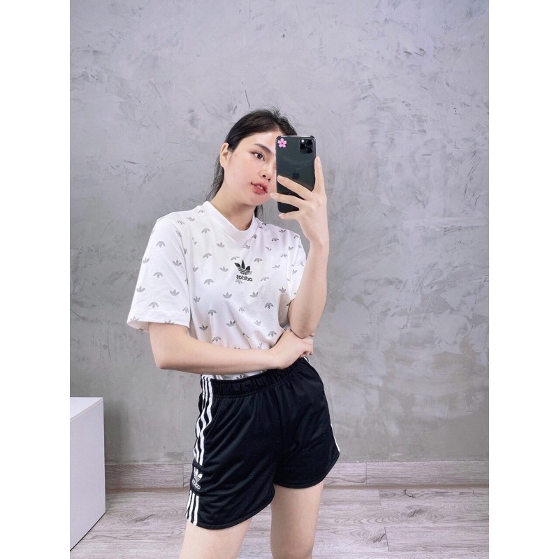 quần short adidas 3-Stripes Adicolor Black Shorts