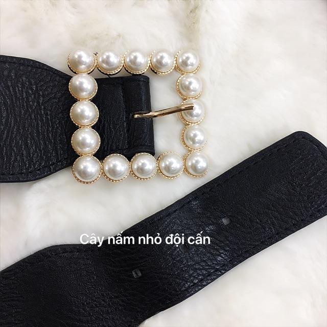 Đai Váy Chun Co Giãn Mặt Vuông Bản 6cm